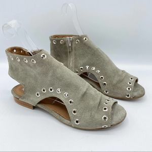 Ron White Stone Astra Suede Sandals